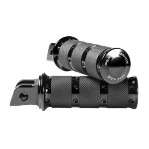 Performance Machine Performance Machine, XLS rider foot pegs. Black