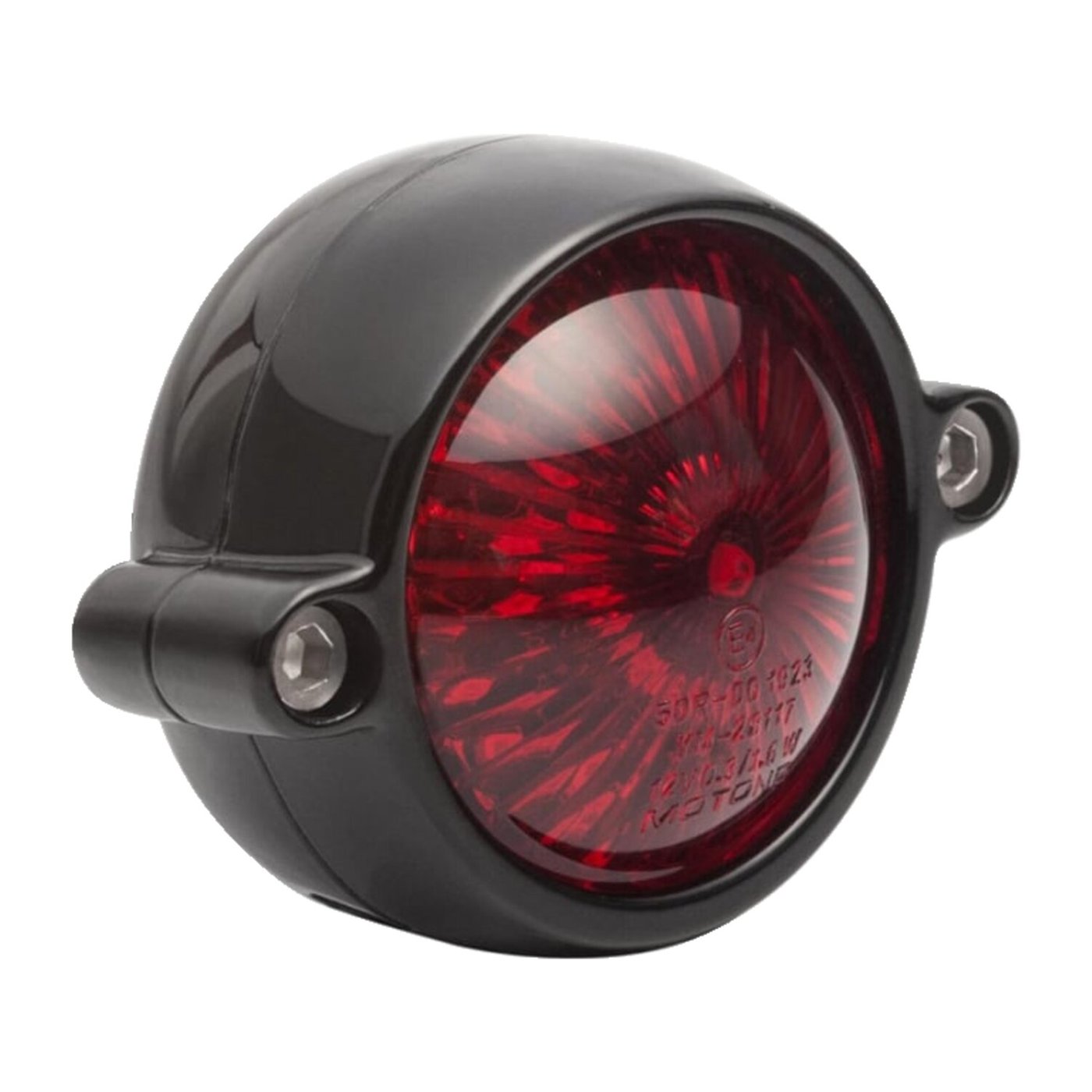 Motone Motone, Eldorado LED taillight. Black, no bracket. ECE