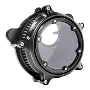 Performance Machine PM, Vision air cleaner kit. Black Ops