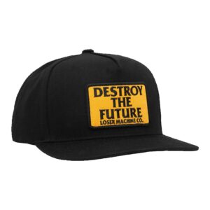 Loser Machine Company Loser Machine DTF snapback cap black