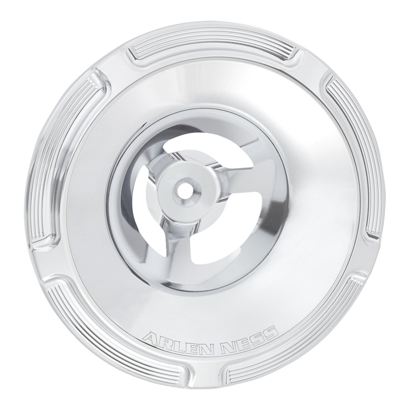 Arlen Ness Arlen Ness, Beveled Velocity 65°/90° air cleaner cover. Chr