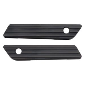 Arlen Ness Arlen Ness, saddlebag latch cover set. 10-Gauge, black