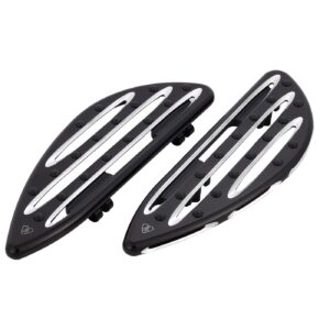 Arlen Ness Arlen Ness, M8 Softail Deep Cut rider floorboards. Black