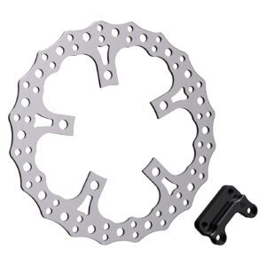 Arlen Ness Arlen Ness, 13" Jagged spoke mount rotor kit. Right front