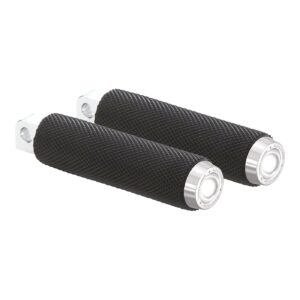 Rough Crafts Rough Crafts, rider foot pegs. Chrome