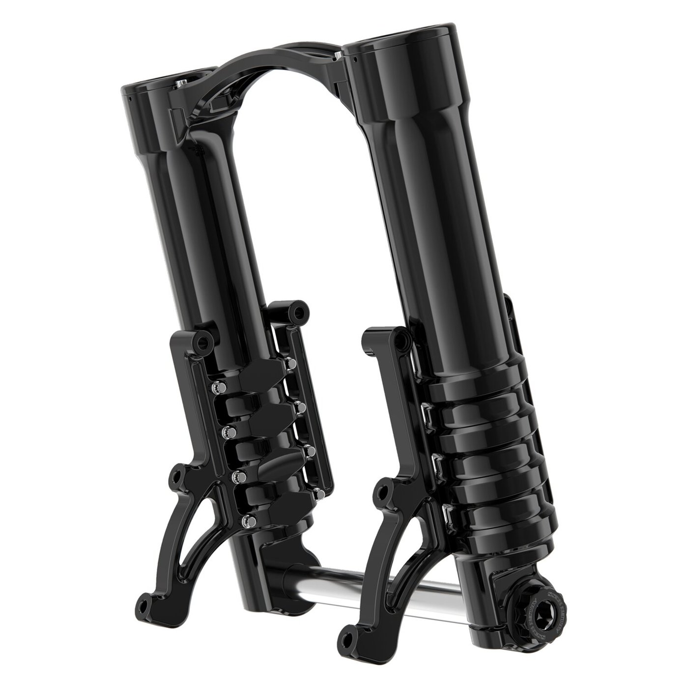 Arlen Ness Arlen Ness, Method No Flex lower fork legs. Radial. Black - Image 2