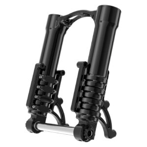 Arlen Ness Arlen Ness, Method No Flex lower fork legs. Radial. Black