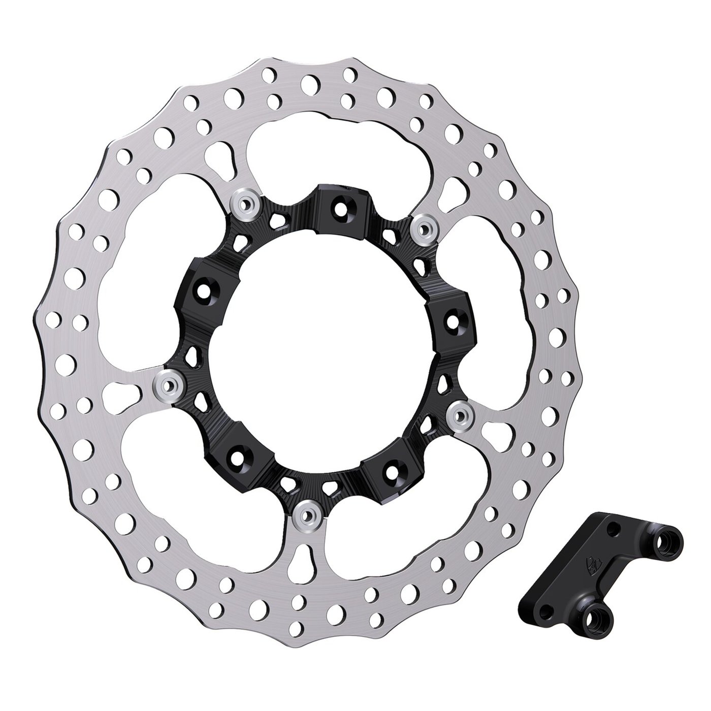 Arlen Ness Arlen Ness, 14" billet big brake full-floating brake disc RH