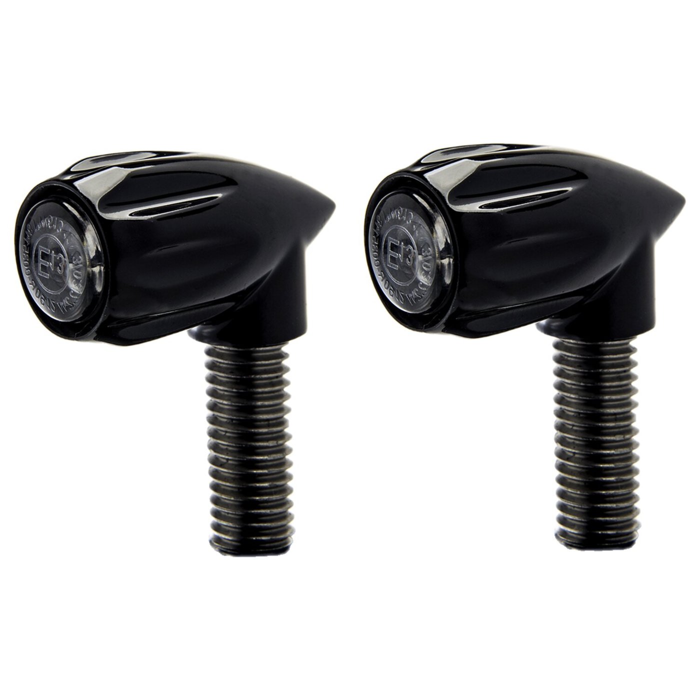 Kodlin Kodlin, bullet grooved 3-1 taillight/turn signal combo. Blck - Image 2