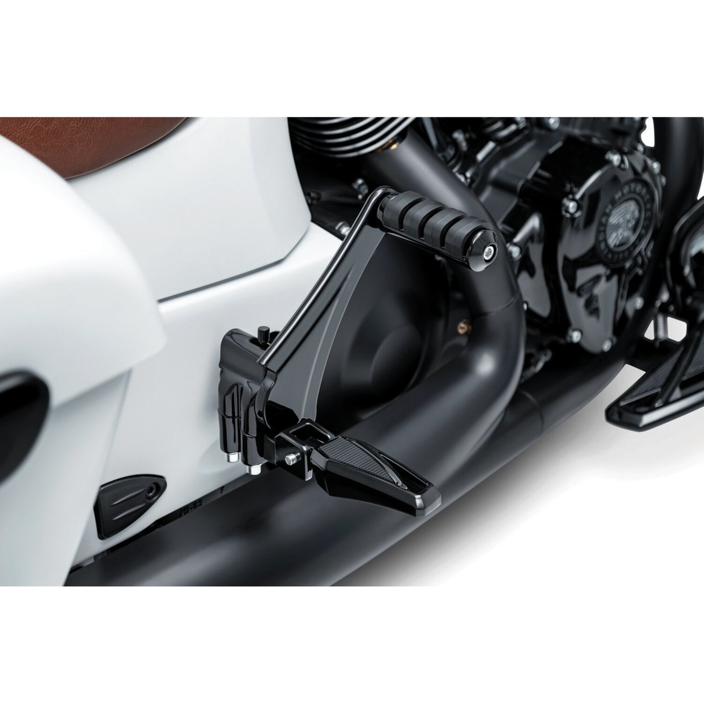 Kuryakyn Kuryakyn, Passenger peg mounts. Gloss black - Image 2