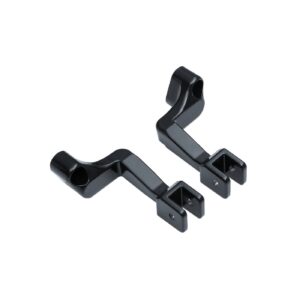 Kuryakyn Kuryakyn, Passenger peg mounts. Gloss black
