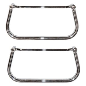 Longride Longride saddlebag holder, chrome