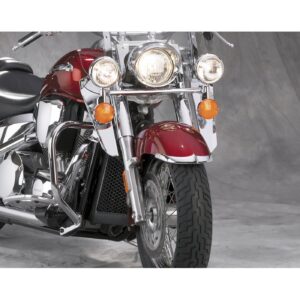 National Cycle NC cast front fender tip set chrome