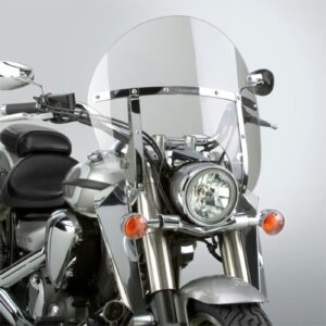 National Cycle NC SwitchBlade® Quick Release Windshield Chopped™ Clear