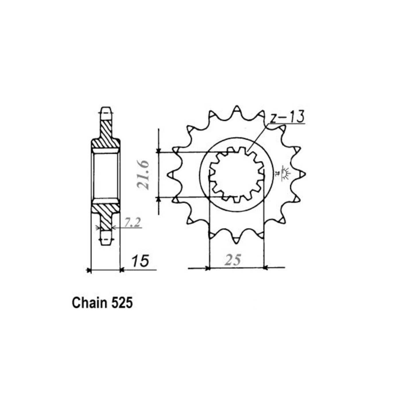JT Sprockets JT Front Sprocket 1515.15