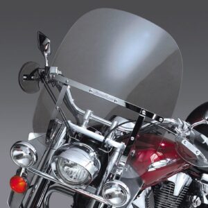 National Cycle NC SwitchBlade® Quick Release Windshield 2-Up® Clear