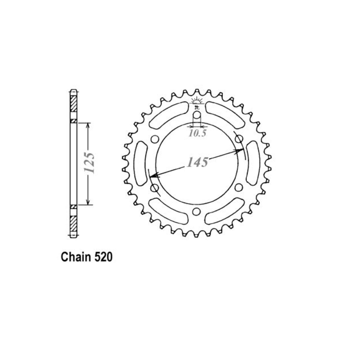 JT Sprockets JT Rear Sprocket 855.48