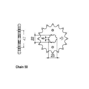 JT Sprockets JT Front Sprocket 278.17