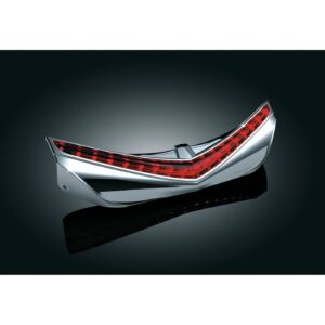 Kuryakyn Kuryakyn, LED rear fender tip chrome, red lens