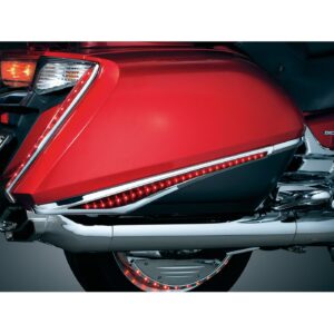Kuryakyn Kuryakyn, Saddlebag accent swoops chrome