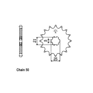 JT Sprockets JT Front Sprocket 567.17