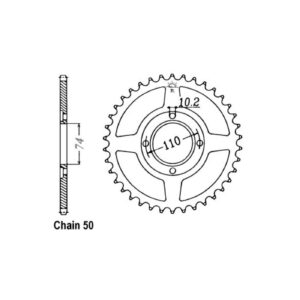 JT Sprockets JT Rear Sprocket 280.33