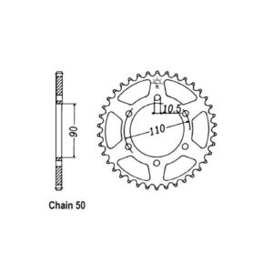 JT Sprockets JT Rear Sprocket 850.33