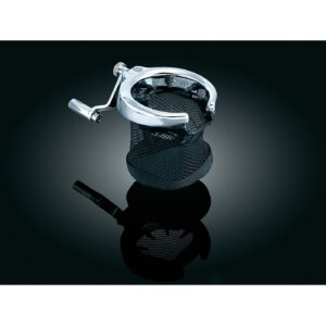 Kuryakyn Kuryakyn, Passenger drink holder w/mesh basket
