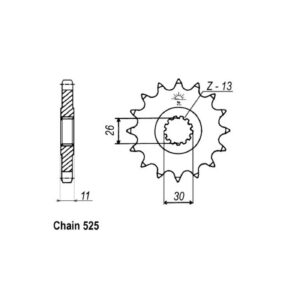 JT Sprockets JT Front Sprocket 1591.16