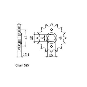 JT Sprockets JT Front Sprocket 291.17