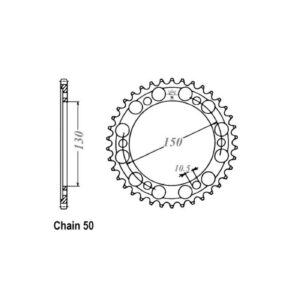 JT Sprockets JT Rear Sprocket 859.46