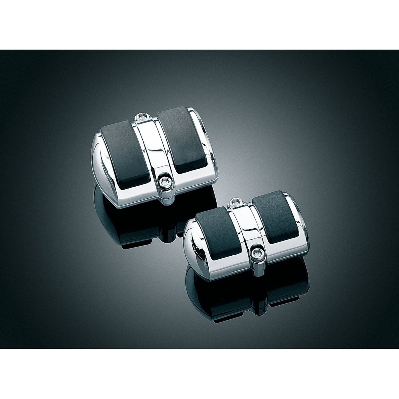 Kuryakyn Kuryakyn, Shift & brake pedal pad cover chrome