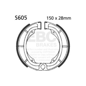 EBC EBC grooved brake shoes