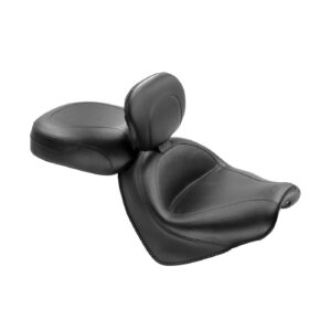 Mustang Mustang 2-p wide touring seat plain black