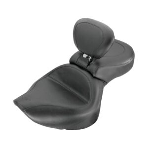 Mustang Mustang 1-piece 2-up wide touring vintage seat black