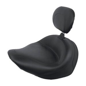 Mustang Mustang wide touring vintage solo seat plain black