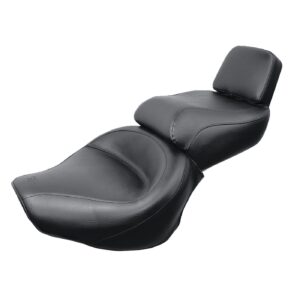 Mustang Mustang wide touring vintage seat plain black