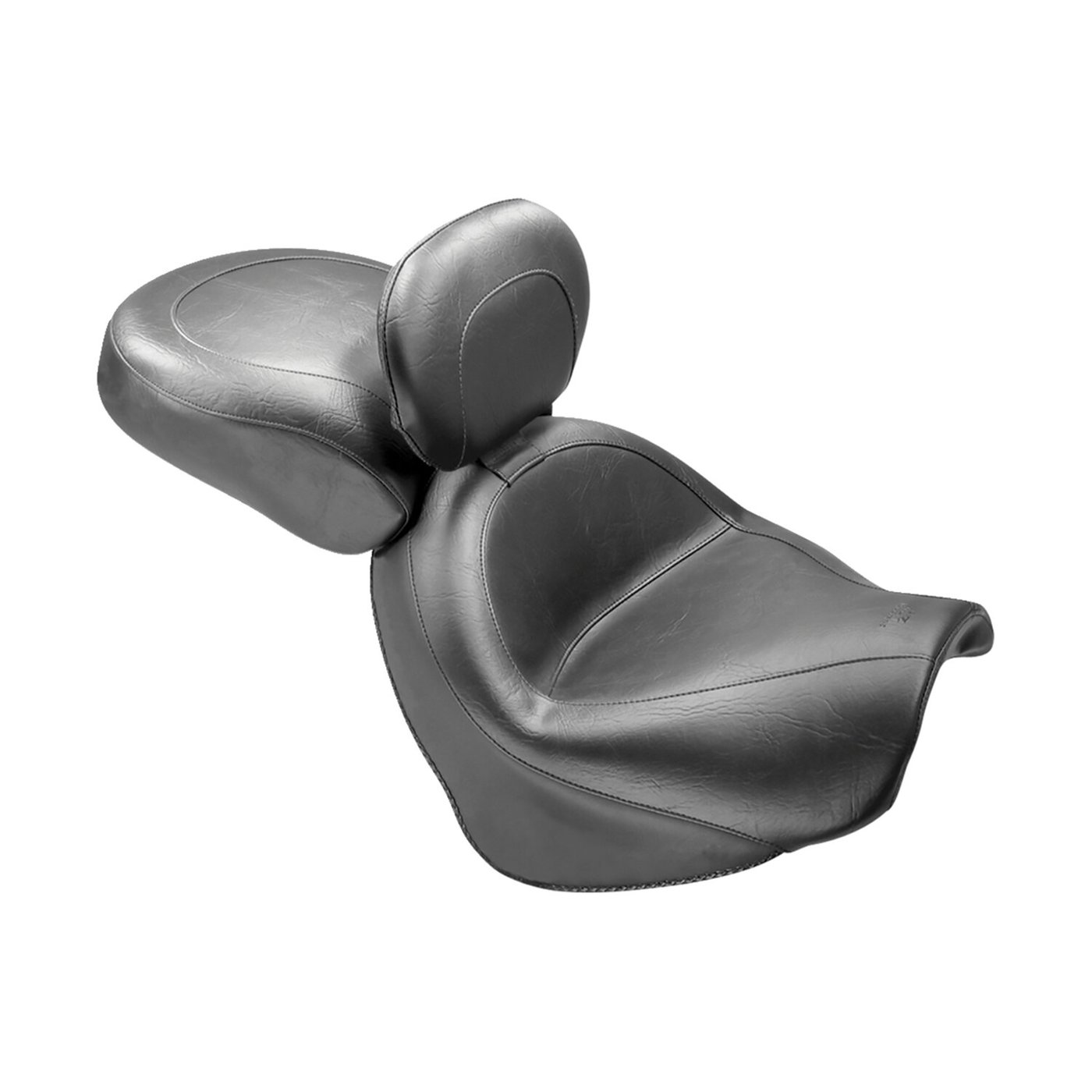Mustang Mustang 2-p wide touring vintage seat plain black