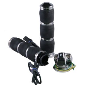 Avon Grips Avon MT Air Cushioned heated grips chrome