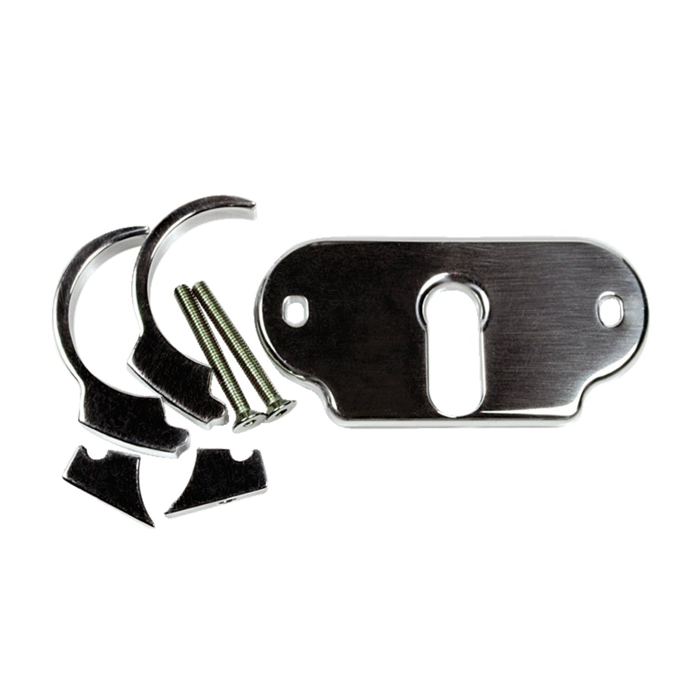 Motogadget Motogadget, MSM combi bracket clip kit. 22mm. Polished