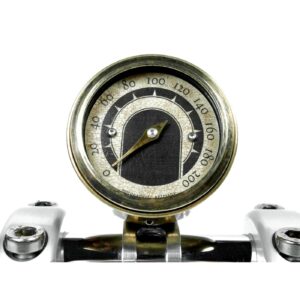 Motogadget Motogadget, Tiny mount cup 'Vintage Brass' 22mm. Black