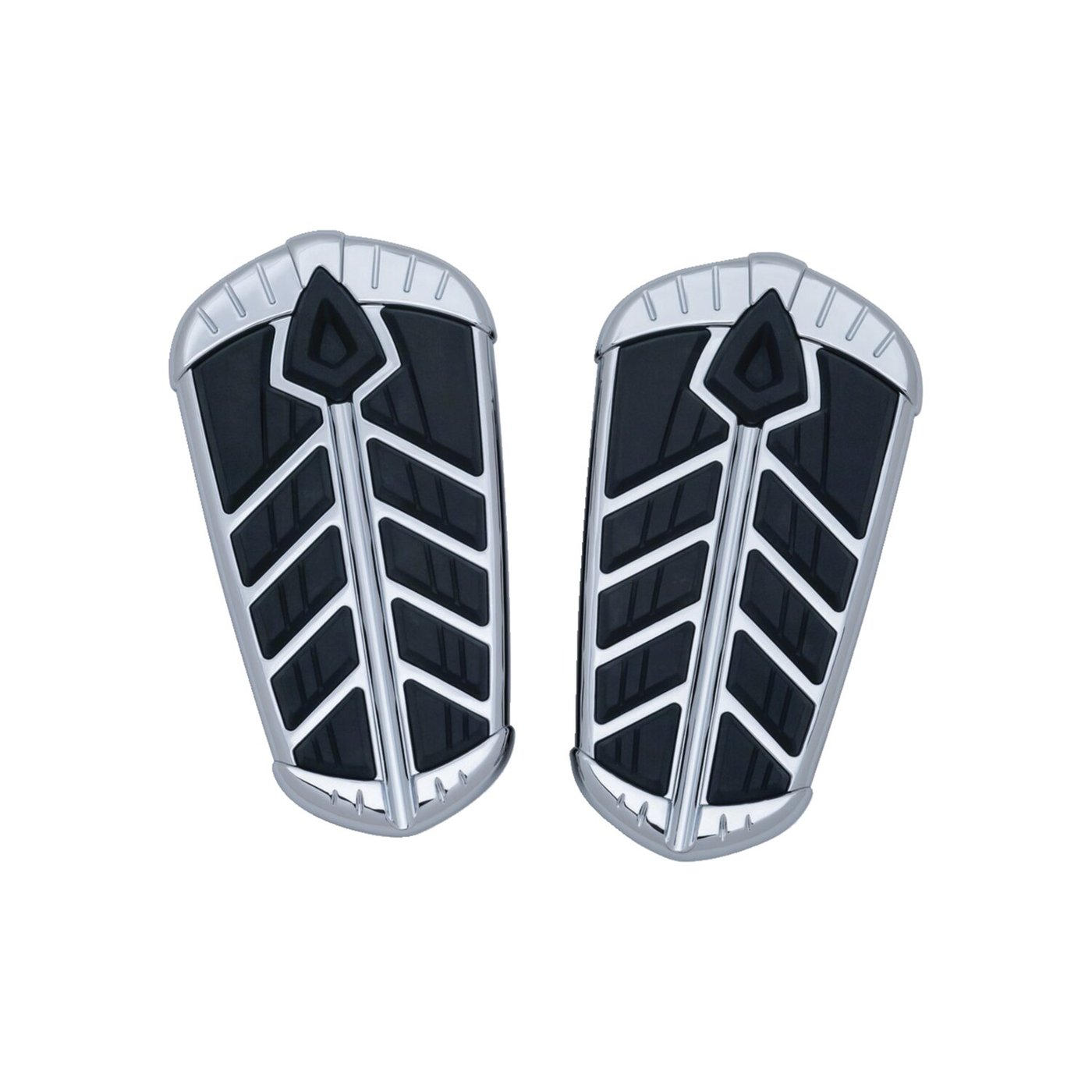 Kuryakyn Kuryakyn, Spear passenger floorboard inserts chrome
