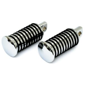 MCS Sundance O-ring foot pegs. Large diameter. H-D male mount
