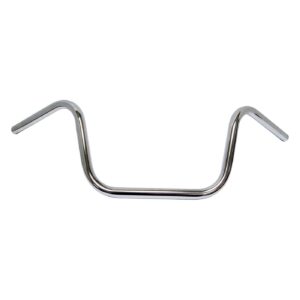 MCS Apehanger handlebar, 10" rise, 1" chrome