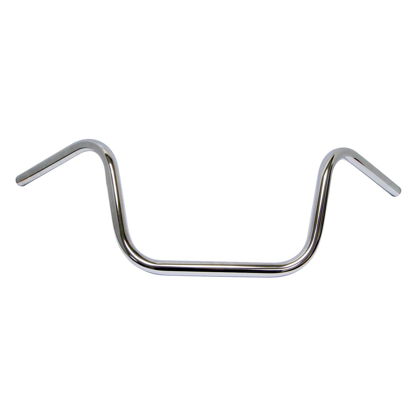 MCS Apehanger handlebar, 10" rise, 1" chrome