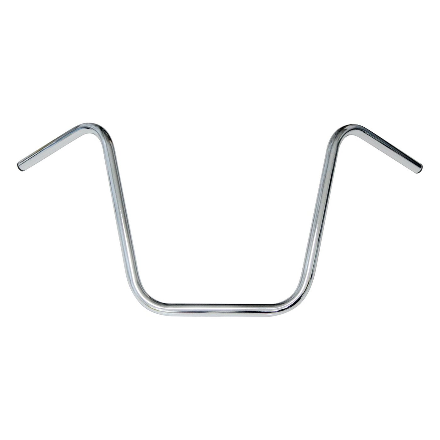 MCS Apehanger handlebar, 16" rise, 1" chrome
