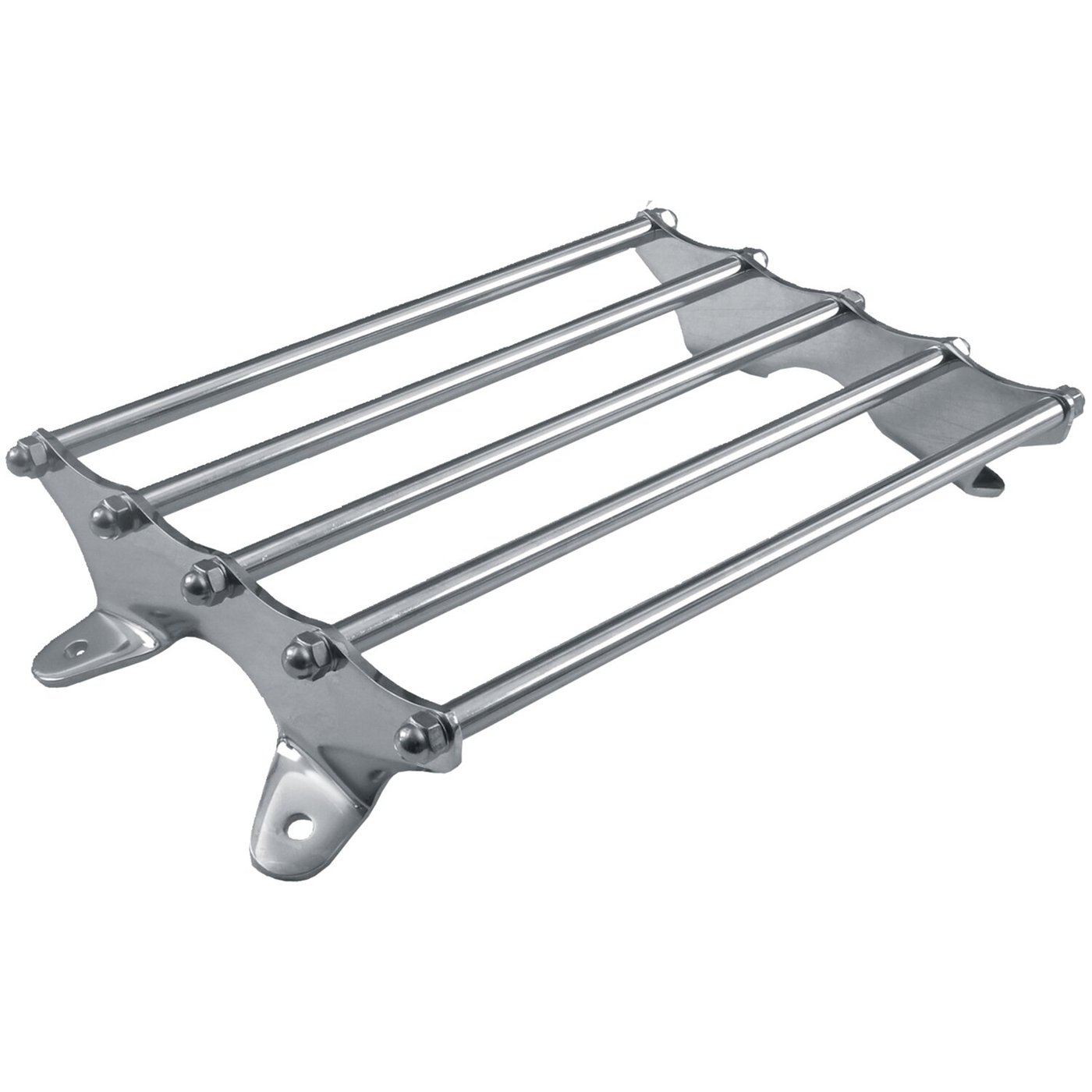 MCS Early style luggage rack. Chrome
