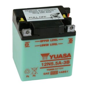 Yuasa Yuasa, 12V lead-acid battery. 5.5Ah
