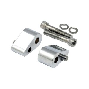 MCS Passenger floorboard extenders, 1" offset