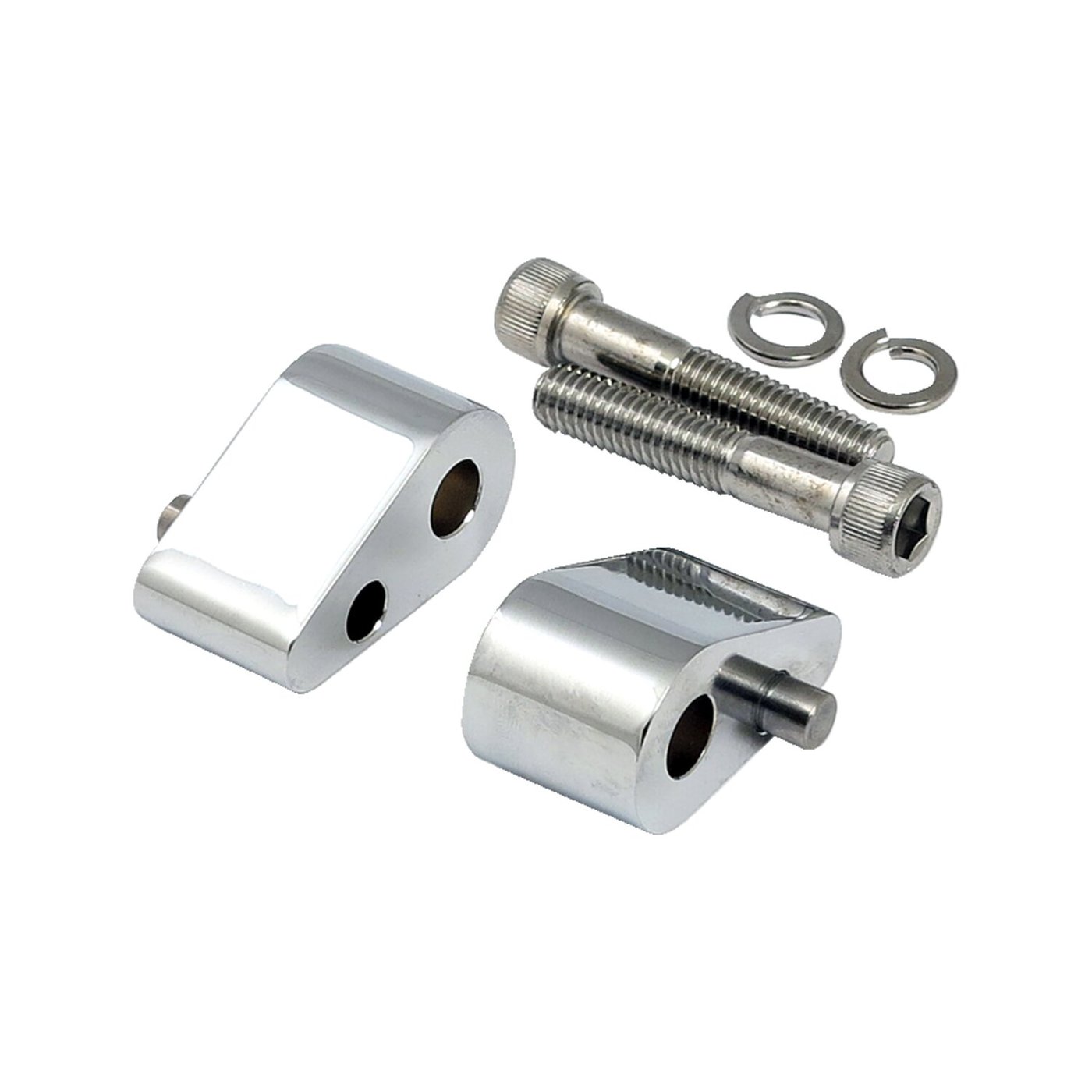 MCS Passenger floorboard extenders, 1" offset